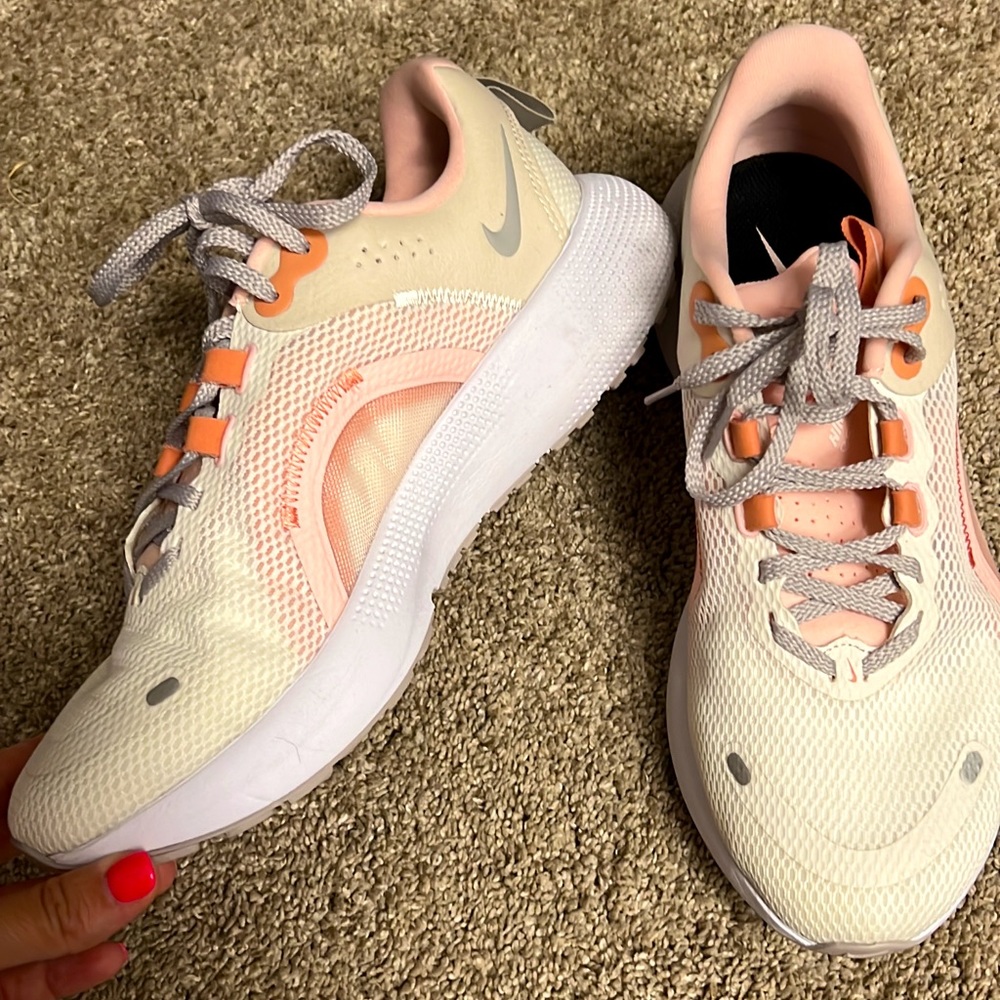 New Nike sneakers.